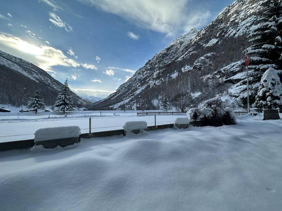 Breathtaking View Apartment Near Zermatt With Parking تاش المظهر الخارجي الصورة